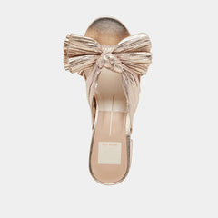 8.28 Boutique:Dolce Vita,Dolce Vita Blaire Platinum Satin Footwear,Shoes