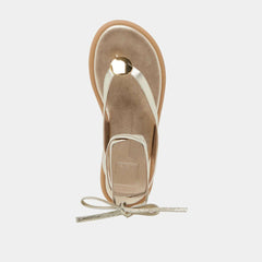 8.28 Boutique:Dolce Vita,Dolce Vita Judy Sandals in Light Gold Leather,Shoes