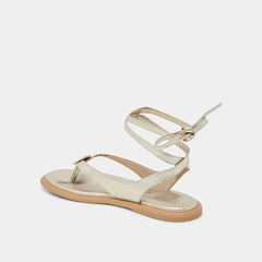 8.28 Boutique:Dolce Vita,Dolce Vita Judy Sandals in Light Gold Leather,Shoes