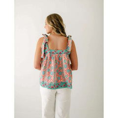 8.28 Boutique:Victoria Dunn,Victoria Dunn Napa Blouse in Sun Kissed,Top