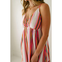 8.28 Boutique:FRNCH,FRNCH Elodie Stripe Maxi Dress,Dress