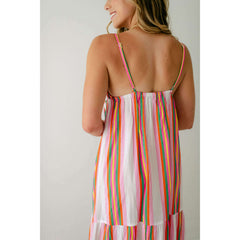 8.28 Boutique:FRNCH,FRNCH Elodie Stripe Maxi Dress,Dress