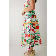 8.28 Boutique:Marie by Victoria Dunn,Marie by Victoria Dunn Naomi Tropical Breeze Maxi Dress,Dress