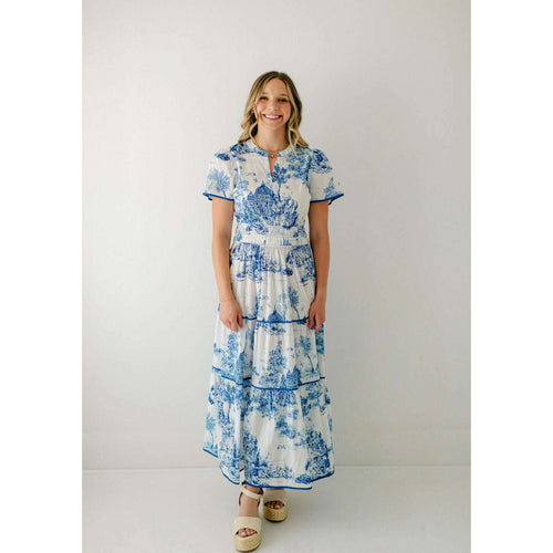 8.28 Boutique:8.28 Boutique,The Blue Willow Maxi Dress,Dress