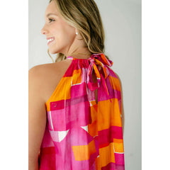 8.28 Boutique:FRNCH,FRNCH Alisier Dress in Geo Rose,Dress