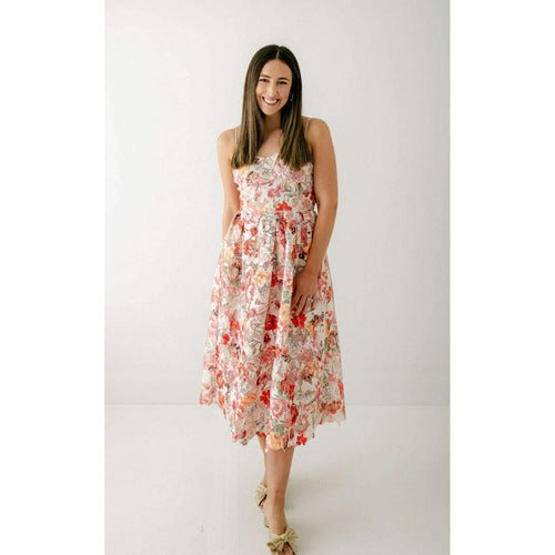 8.28 Boutique:LUCY PARIS,Lucy Paris Mona Floral Lace Dress,Dress