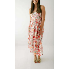 8.28 Boutique:LUCY PARIS,Lucy Paris Mona Floral Lace Dress,Dress