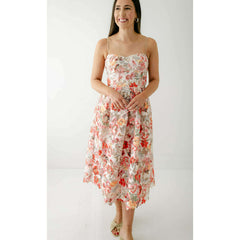 8.28 Boutique:LUCY PARIS,Lucy Paris Mona Floral Lace Dress,Dress