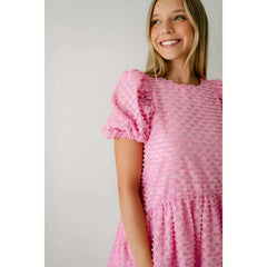 8.28 Boutique:English Factory,English Factory Pink Baby Doll Mini Dress,Dress