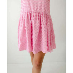 8.28 Boutique:English Factory,English Factory Pink Baby Doll Mini Dress,Dress