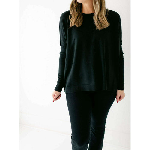 8.28 Boutique:Karlie Clothes,Karlie Clothes Novelty Sweater in Black,Sweaters