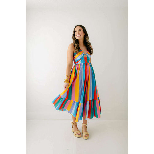 8.28 Boutique:bu,Buddy Love Gerty Halter Midi Dress in Jelly Beans,Dress