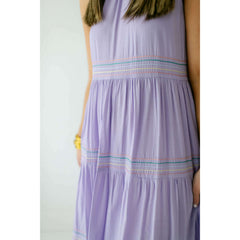 8.28 Boutique:Jade Melody Tam,Jade Melody Tam Lavender Halter Maxi Dress,Dress