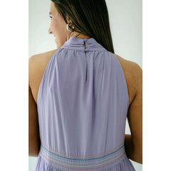 8.28 Boutique:Jade Melody Tam,Jade Melody Tam Lavender Halter Maxi Dress,Dress