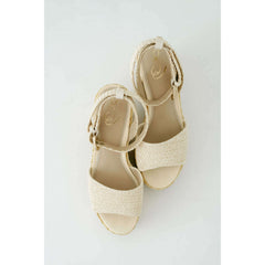 8.28 Boutique:Sam Edelman,Sam Edelman April Wedge in Linen,Shoes