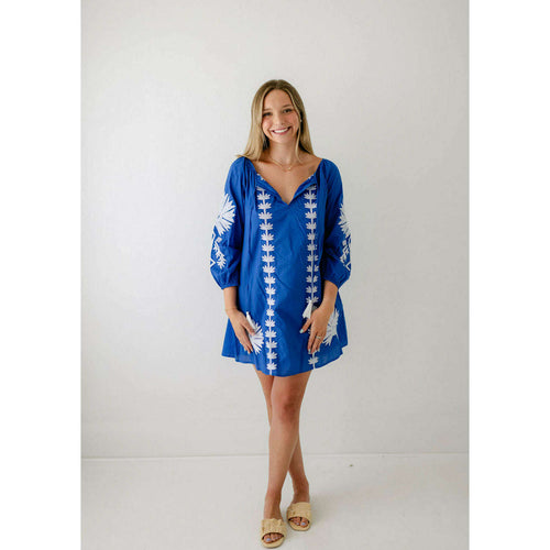 8.28 Boutique:Buddy Love,Buddy Love Sweetie Embroidered Mini Dress,Dress