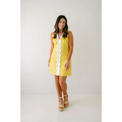 8.28 Boutique:CK Bradley,CK Bradley Mareka Mini Yellow Dress,Dress