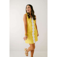 8.28 Boutique:CK Bradley,CK Bradley Mareka Mini Yellow Dress,Dress