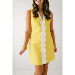 8.28 Boutique:CK Bradley,CK Bradley Mareka Mini Yellow Dress,Dress