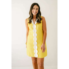 8.28 Boutique:CK Bradley,CK Bradley Mareka Mini Yellow Dress,Dress