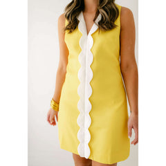 8.28 Boutique:CK Bradley,CK Bradley Mareka Mini Yellow Dress,Dress