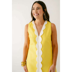 8.28 Boutique:CK Bradley,CK Bradley Mareka Mini Yellow Dress,Dress