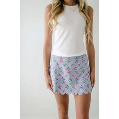 8.28 Boutique:Karlie Clothes,Karlie French Floral Kourt Skort,Skorts