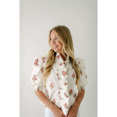 8.28 Boutique:Karlie Clothes,Karlie London Floral Ruffle Top,Shirts & Tops