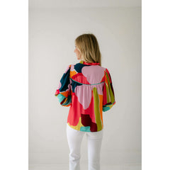 8.28 Boutique:Crosby by Mollie Burch,Crosby by Mollie Burch Rosie Top in Block Poppy,Shirts & Tops