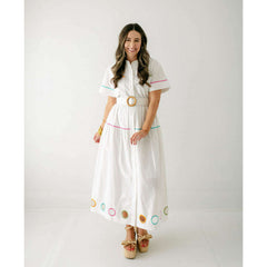 8.28 Boutique:Crosby by Mollie Burch,Crosby by Mollie Burch Kellogg Dress in White,Dress