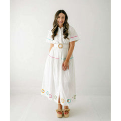 8.28 Boutique:Crosby by Mollie Burch,Crosby by Mollie Burch Kellogg Dress in White,Dress