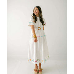 8.28 Boutique:Crosby by Mollie Burch,Crosby by Mollie Burch Kellogg Dress in White,Dress