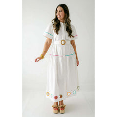 8.28 Boutique:Crosby by Mollie Burch,Crosby by Mollie Burch Kellogg Dress in White,Dress