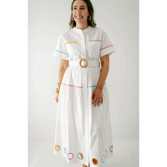 8.28 Boutique:Crosby by Mollie Burch,Crosby by Mollie Burch Kellogg Dress in White,Dress