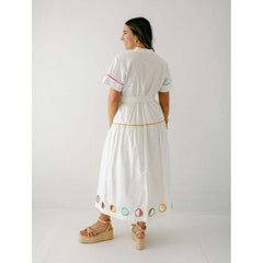 8.28 Boutique:Crosby by Mollie Burch,Crosby by Mollie Burch Kellogg Dress in White,Dress
