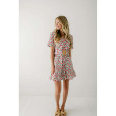8.28 Boutique:Karlie Clothes,Karlie Paris Floral Shirt Dress with Belt,Dress
