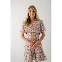 8.28 Boutique:Karlie Clothes,Karlie Paris Floral Shirt Dress with Belt,Dress