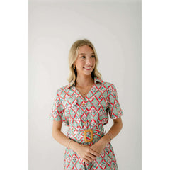 8.28 Boutique:Karlie Clothes,Karlie Paris Floral Shirt Dress with Belt,Dress