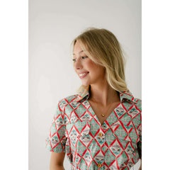 8.28 Boutique:Karlie Clothes,Karlie Paris Floral Shirt Dress with Belt,Dress