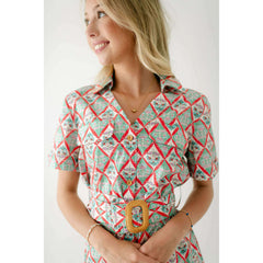 8.28 Boutique:Karlie Clothes,Karlie Paris Floral Shirt Dress with Belt,Dress