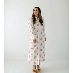 8.28 Boutique:Karlie Clothes,Karlie Floral Shirt Maxi Dress,Dress