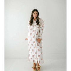 8.28 Boutique:Karlie Clothes,Karlie Floral Shirt Maxi Dress,Dress
