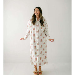 8.28 Boutique:Karlie Clothes,Karlie Floral Shirt Maxi Dress,Dress