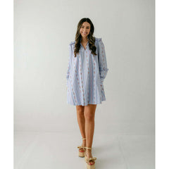 8.28 Boutique:Karlie Clothes,Karlie French Floral Vine V-Neck Dress,Dress