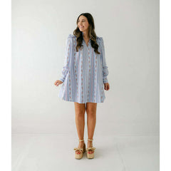 8.28 Boutique:Karlie Clothes,Karlie French Floral Vine V-Neck Dress,Dress
