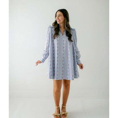8.28 Boutique:Karlie Clothes,Karlie French Floral Vine V-Neck Dress,Dress