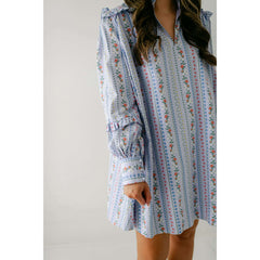 8.28 Boutique:Karlie Clothes,Karlie French Floral Vine V-Neck Dress,Dress
