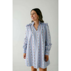 8.28 Boutique:Karlie Clothes,Karlie French Floral Vine V-Neck Dress,Dress