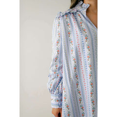 8.28 Boutique:Karlie Clothes,Karlie French Floral Vine V-Neck Dress,Dress