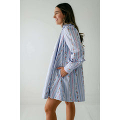 8.28 Boutique:Karlie Clothes,Karlie French Floral Vine V-Neck Dress,Dress